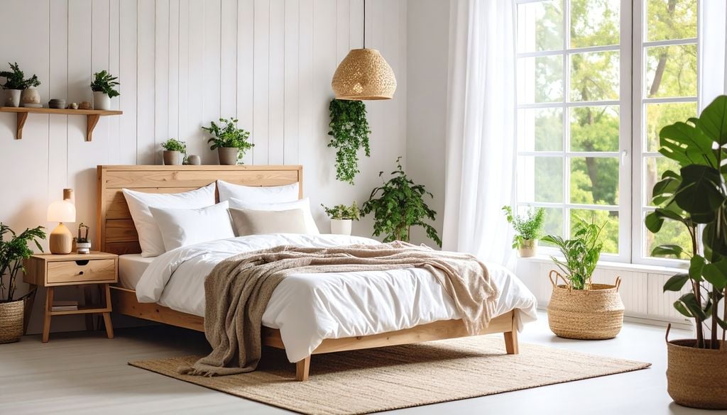 pieza Más allá de la decoración, las plantas ayudan a crear espacios donde resulta más fácil desconectar de la rutina.