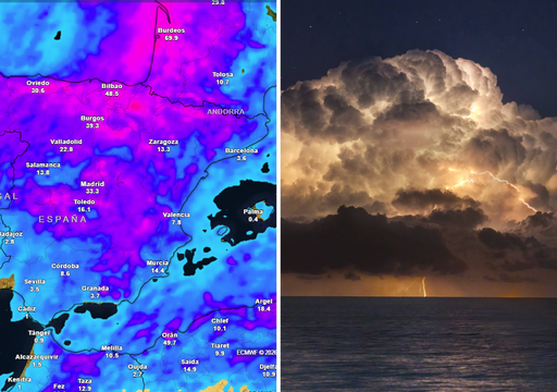 Puente de mayo: entre el viernes y el domingo las tormentas saltar&aacute;n a las comunidades mediterr&aacute;neas