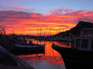 Puesta de sol en l´Estartit (Girona)