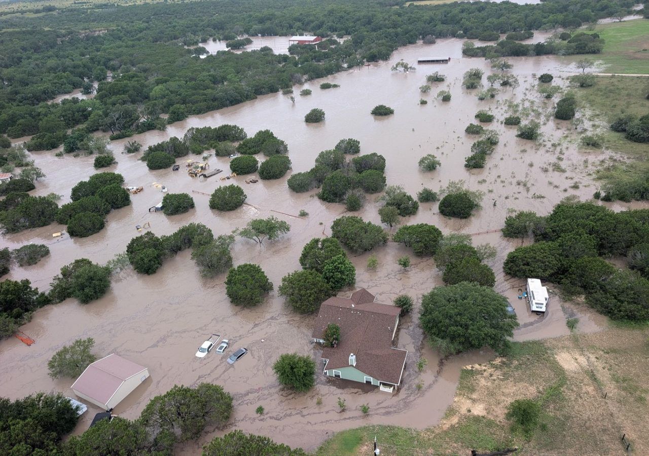 Las inundaciones se dan en una temporada con un monzón muy activo tanto en Texas como en Nuevo Mexico.