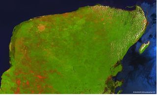 Punto de impacto: Imágenes de Proba-V de la península de Yucatán