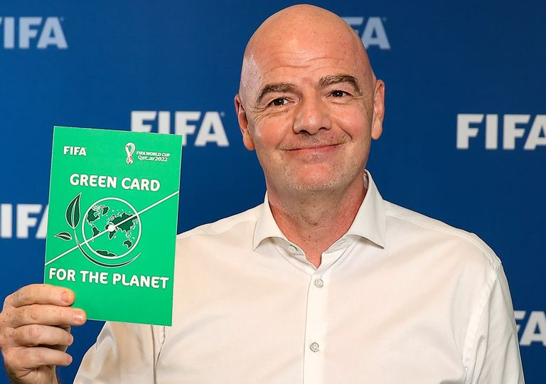 Por qué la copa del Mundo tiene dos franjas verdes