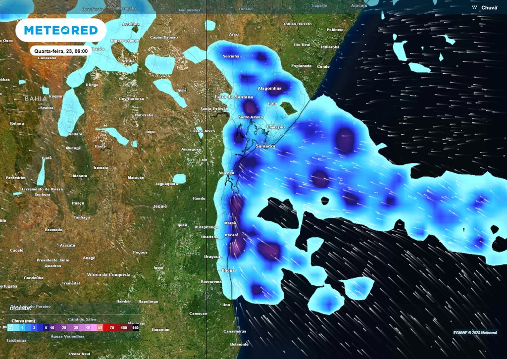 alerta de chuva Bahia alerta de chuva Bahia