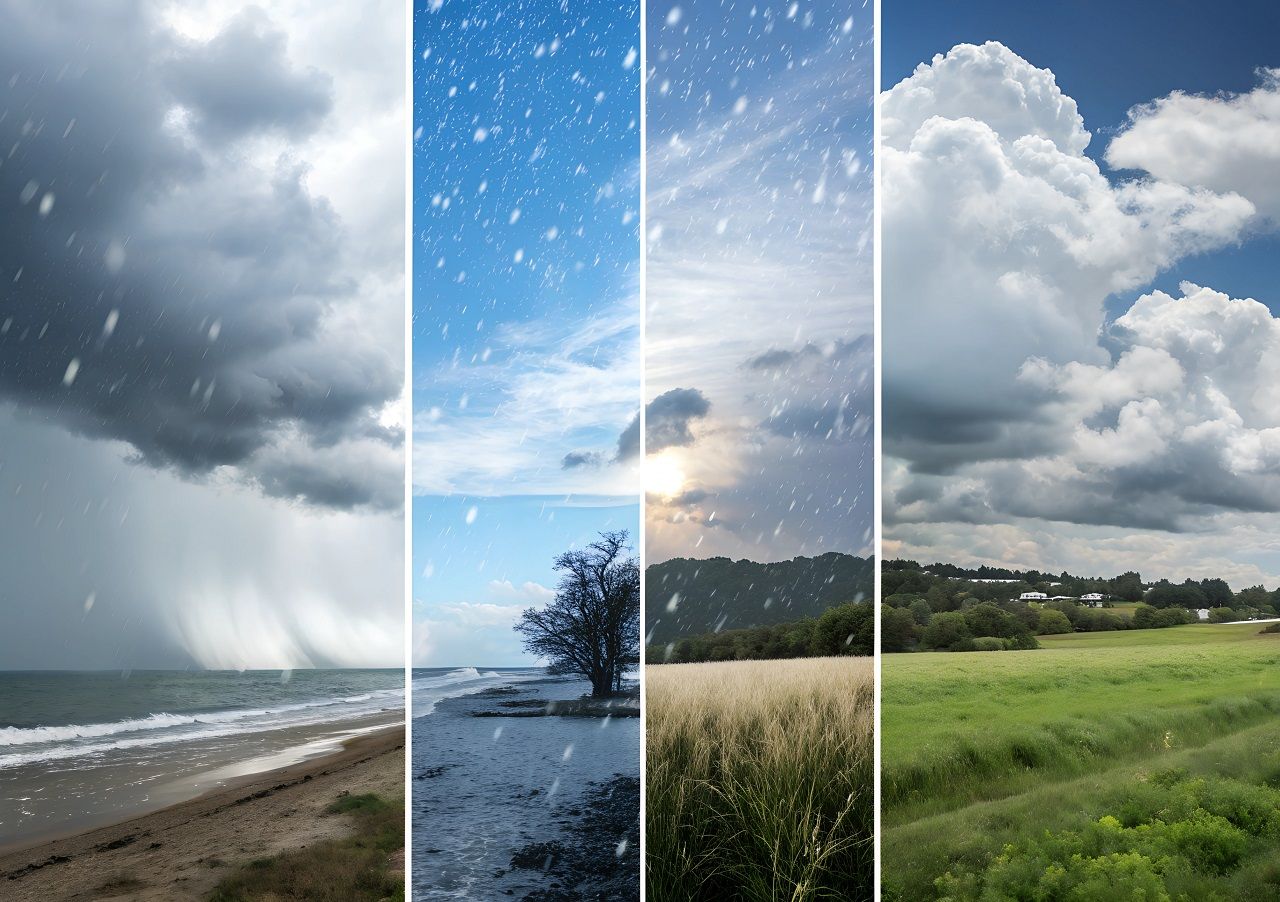 A lo largo del año, México registra eventos contrastantes desde calor desértico hasta frío polar, pasando por sequía y lluvias torrenciales de ciclones y frentes fríos, ajeno al "cambio climático".