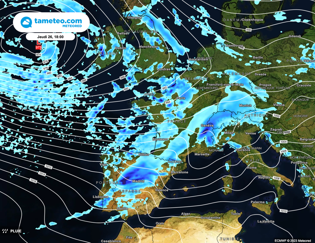 Le bal des pluies continuera tout au long de ces prochains jours. Une bonne nouvelle pour l'environnement.