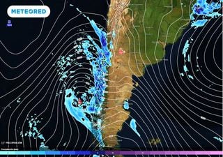 ¿Qué días podría llover en Santiago y Valparaíso durante esta semana?