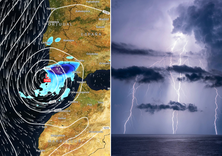 Qué dice la AEMET, hoy 25 de septiembre, sobre la llegada de los restos del huracán Gabrielle a España