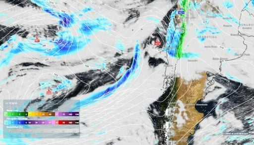 &iquest;Por qu&eacute; los temporales siguen llegando a Chile? La clave est&aacute; en un bloqueo atmosf&eacute;rico