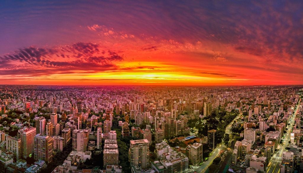 Atardecer en Buenos Aires, Argentina Atardecer en Buenos Aires, Argentina