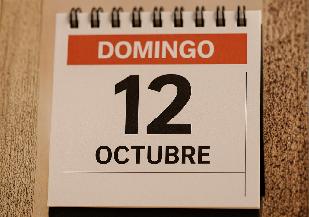 domingo 12 de octubre.