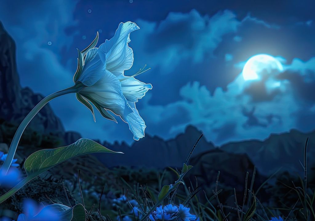 luna azul luna azul
