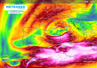 Qué es una DANA retrógrada: el fenómeno que comienza a activar avisos de la AEMET