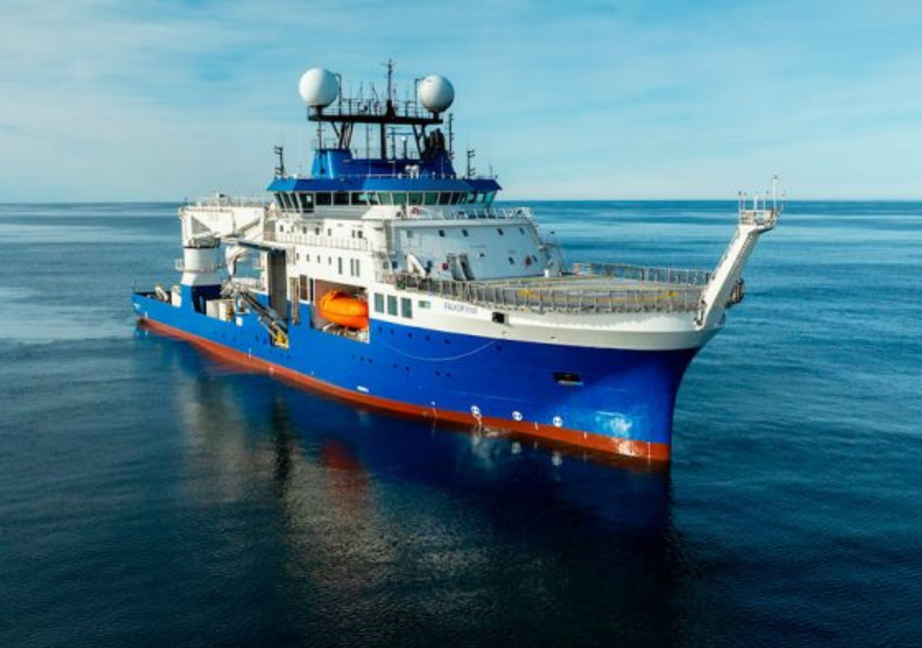 Expedición submarina Mar Argentino El Talud Continental IV se centró en el cañón submarino Mar del Plata y los investigadores utilizaron el vehículo robótico SuBastian. Foto: Gentileza Schmidt Ocean y CONICET