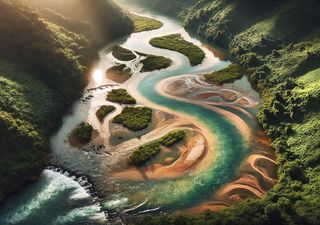 ¿Qué hace que el agua de ríos, lagos y océanos cambie de color? La ciencia lo explica