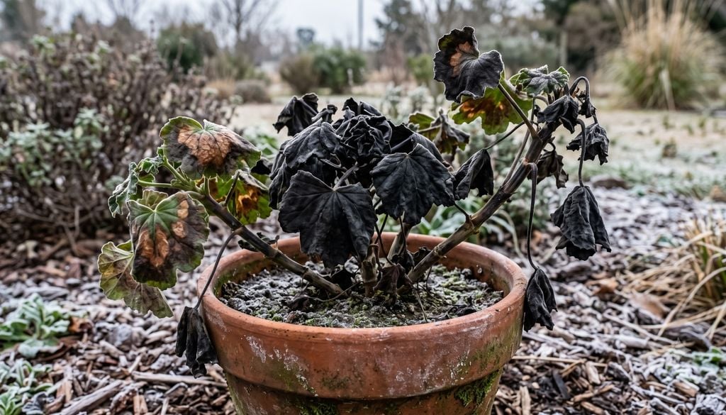 plantas Las temperaturas bajo cero destruyen las membranas celulares de la planta y provocan un colapso visible en la vegetación.