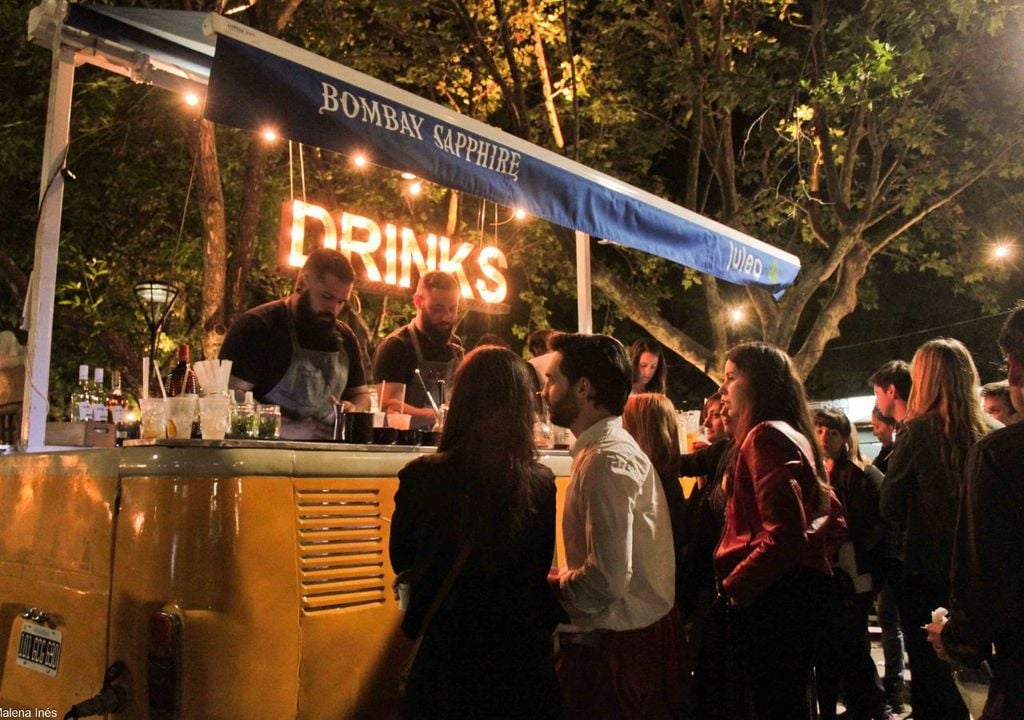 Buenos Aires Market At Night
