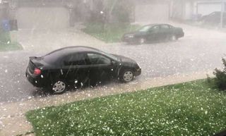 Qué hacer en caso de ser afectado por una granizada