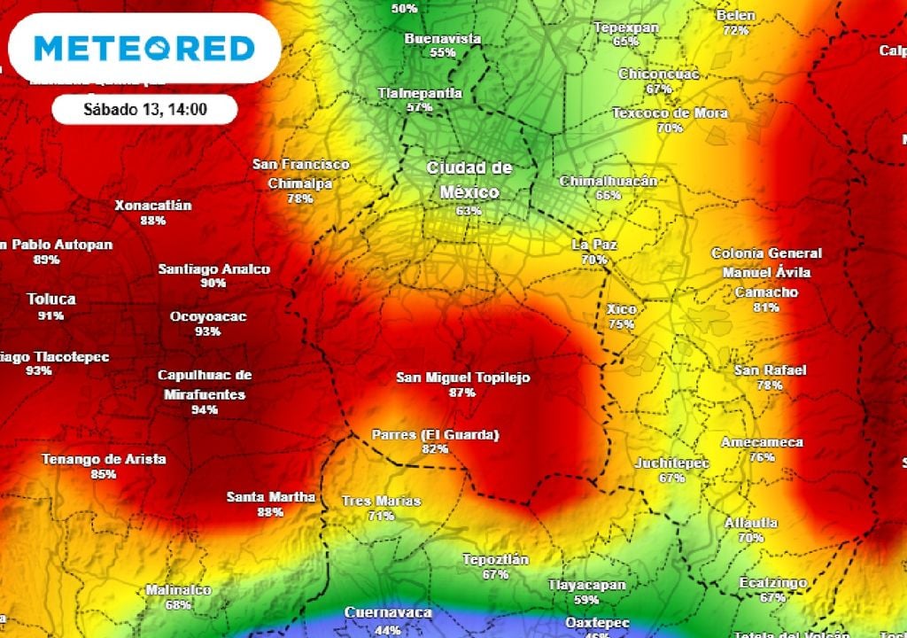 Fin de semana con altas posibilidades de precipitación. Fin de semana con altas posibilidades de precipitación.
