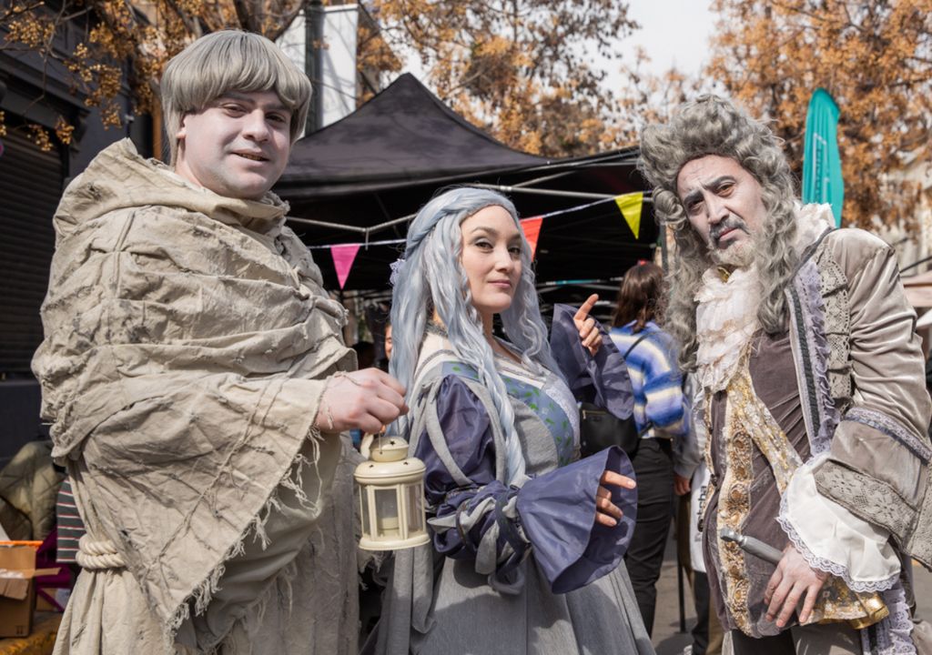 Feria Literaria Bookish Fest en Santiago.