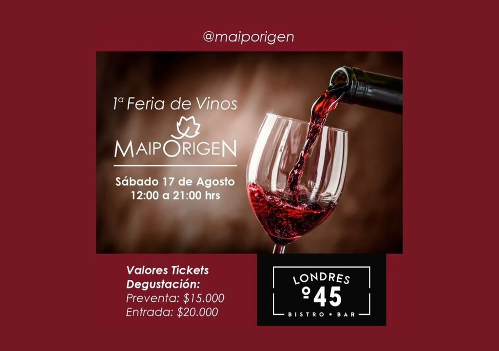 Feria de vinos MaipOrigen. Feria de vinos MaipOrigen.