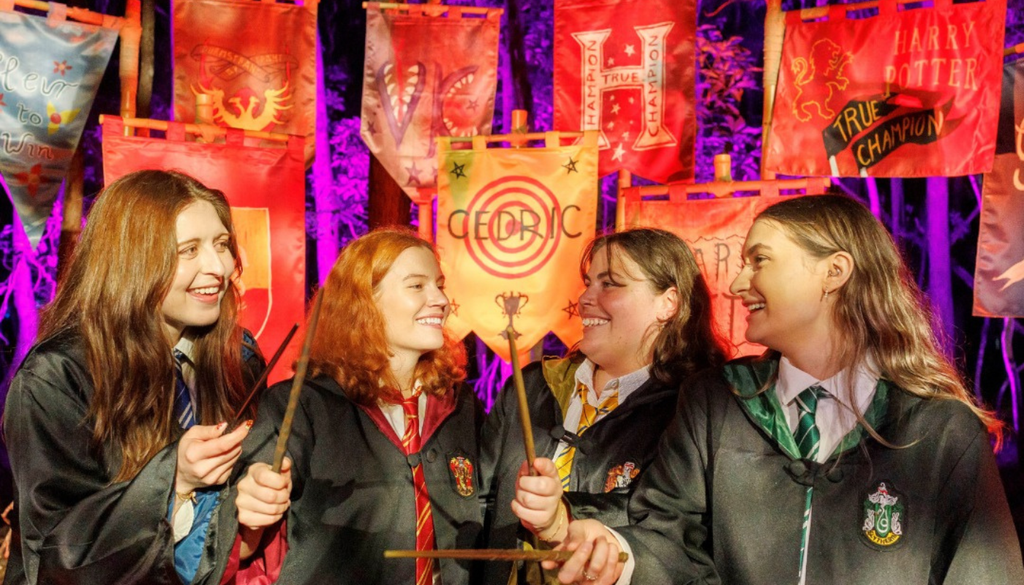 La experiencia del Bosque Prohibido invita a sumergirse en el mundo de Harry Potter. Crédito: @hpforbiddenforestexperience.