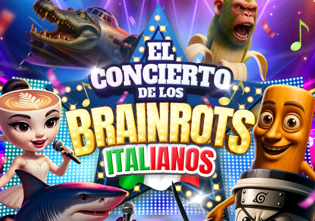 Concierto de los Brainrots Italianos en Santiago, Chile.