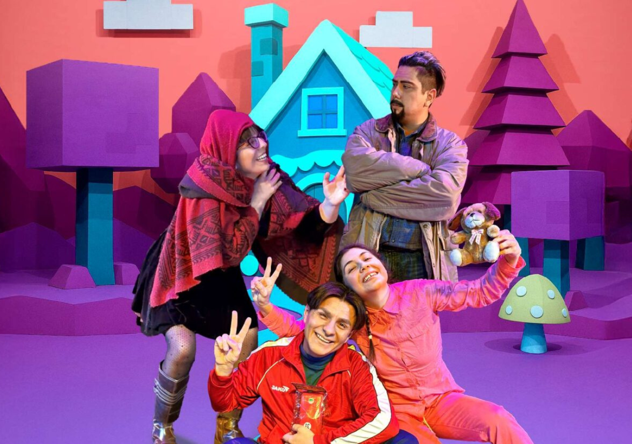 Este fin de semana se podrá ver en Santiago una adaptación del cuento clásico Hansel y Gretel. Crédito: Corporación Cultural Las Condes.