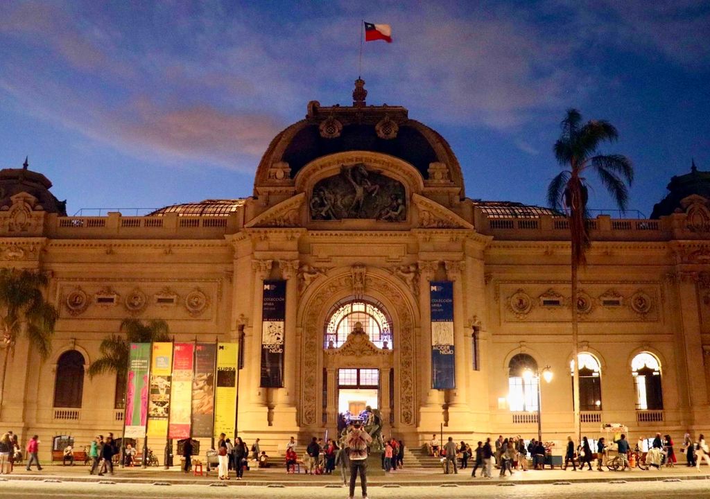 Museo Nacional de Bellas Artes en Noche de los Museos. Museo Nacional de Bellas Artes en Noche de los Museos.