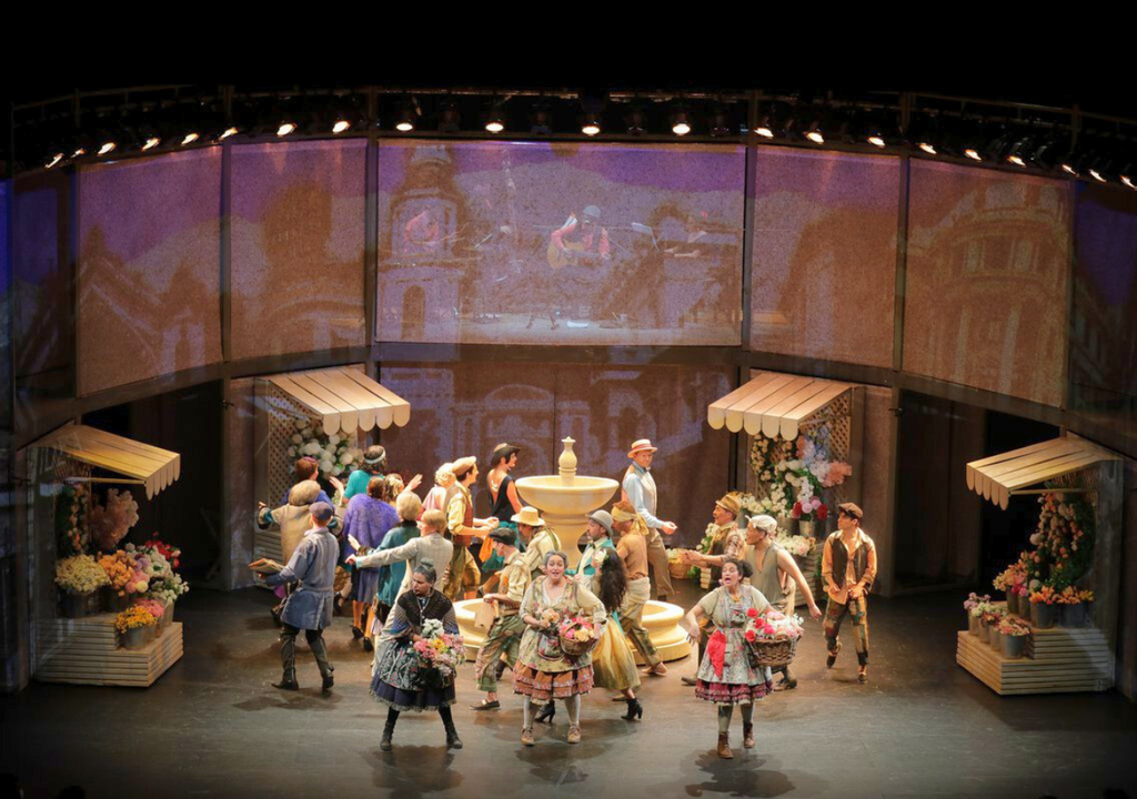 Musical "La pérgola de las flores" en Santiago. Musical "La pérgola de las flores" en Santiago.