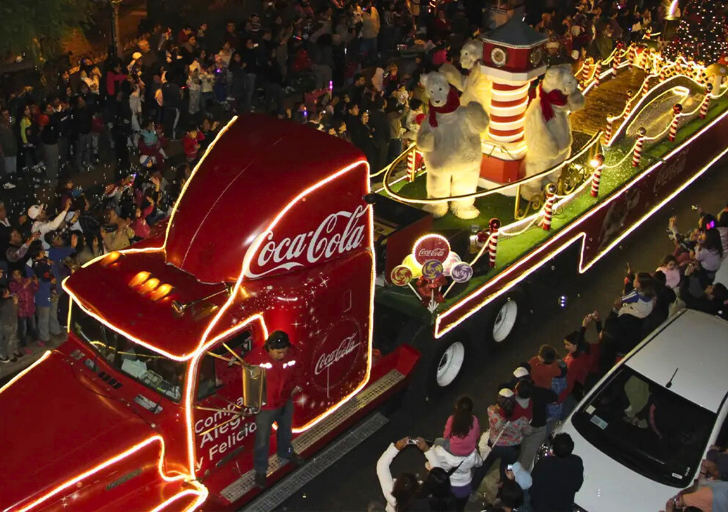 Caravana navideña de Coca-Cola Caravana navideña de Coca-Cola