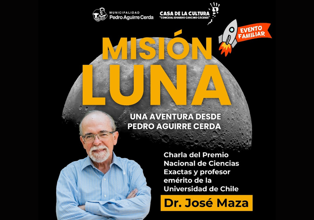 Charla Misión Luna con Dr. José Maza.