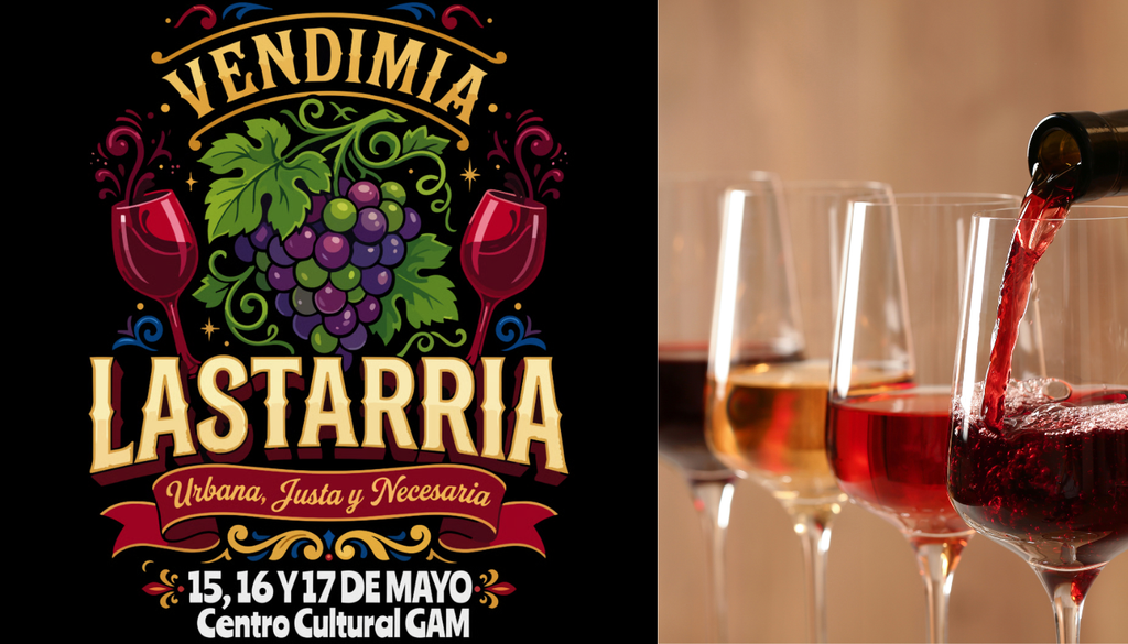 Vendimia Lastarria. La Vendimia Lastarria debuta en el GAM este fin de semana. Crédito: Ticketplus.