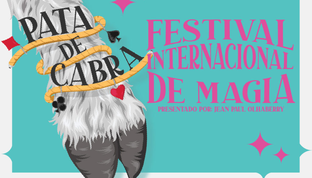 Festival Internacional de Magia en Teatro Municipal de Las Condes. Este fin de semana se realizará la primera edición presencial del Festival Internacional de Magia “Pata de Cabra”. Crédito: Teatro Municipal de Las Condes.