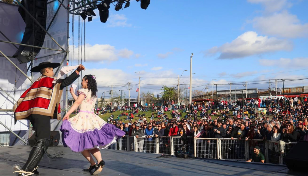 En la Plaza de Maipú se hará un evento gratuito por Fiestas Patrias. Crédito: Municipalidad de Maipú.