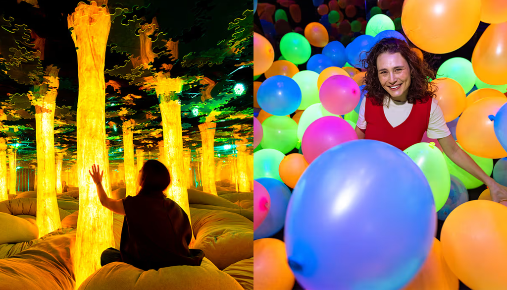 Dopamine Land es un museo interactivo con diversión para todas las edades. Crédito: Fever.