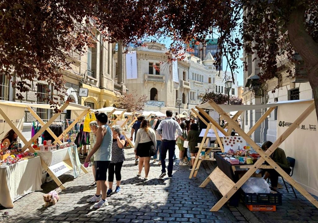 Mercado París-Londres, centro de Santiago. Mercado París-Londres, centro de Santiago.