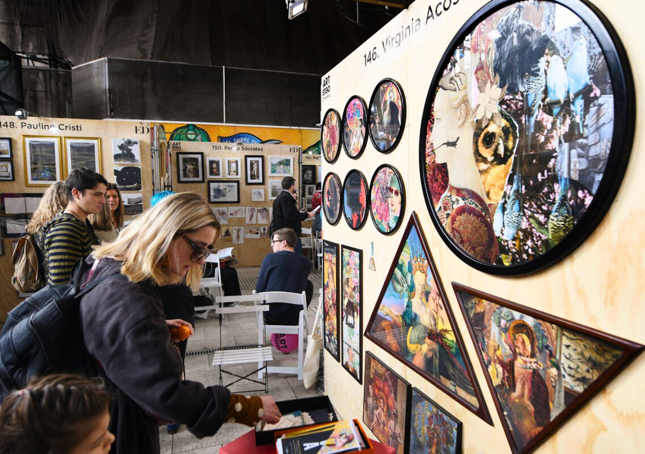 La feria de artes visuales más grande de Chile se presentará en Santiago este fin de semana. Crédito: GAM.