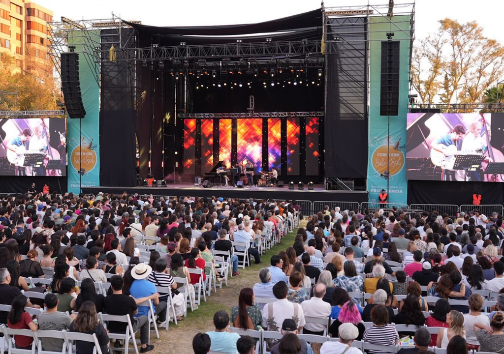 Este fin de semana se realizará el Festival Internacional de Jazz en el Parque Inés de Suárez. Crédito: Fundación Cultural de Providencia.