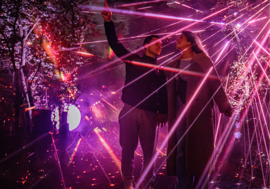 Light Cycles en Santiago. Light Cycles en Santiago.