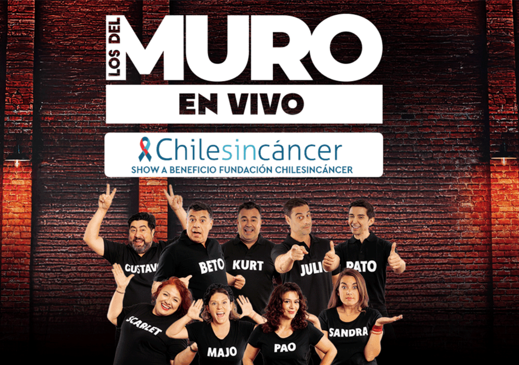 Show benéfico Los del Muro en vivo, Fundación Chile sin Cáncer. Show benéfico Los del Muro en vivo, Fundación Chile sin Cáncer.