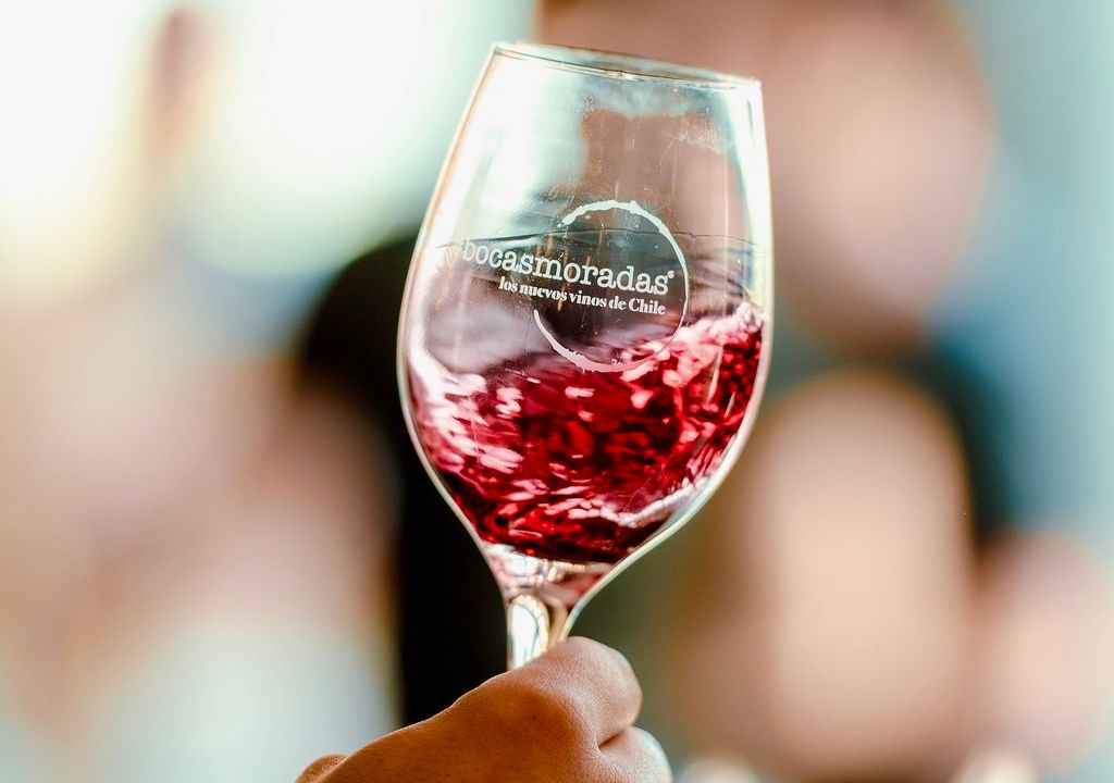 Feria de vinos de Autor Bocas Moradas en Santiago. Feria de vinos de Autor Bocas Moradas en Santiago.