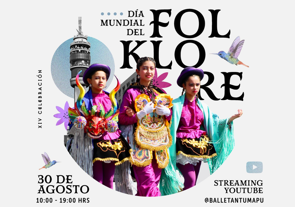 Día Mundial del Folklore en Santiago de Chile. Día Mundial del Folklore en Santiago de Chile.