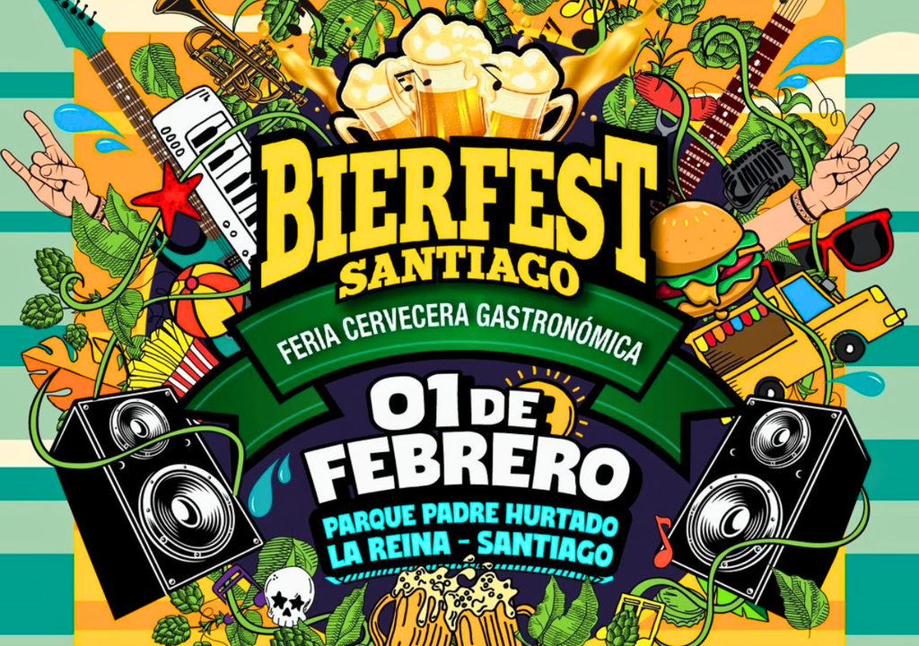 Festival cervecero Bierfest Santiago. Festival cervecero Bierfest Santiago.