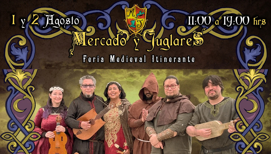 Feria Medieval "Mercado y Juglares" en San Miguel. Falta poco para una nuev edición de la feria medieval “Mercado y Juglares”. Crédito: @mercadoyjuglares.
