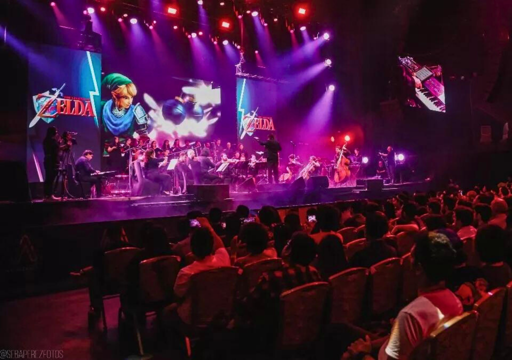 Concierto sinfónico del videojuego Zelda en Santiago. Concierto sinfónico del videojuego Zelda en Santiago.