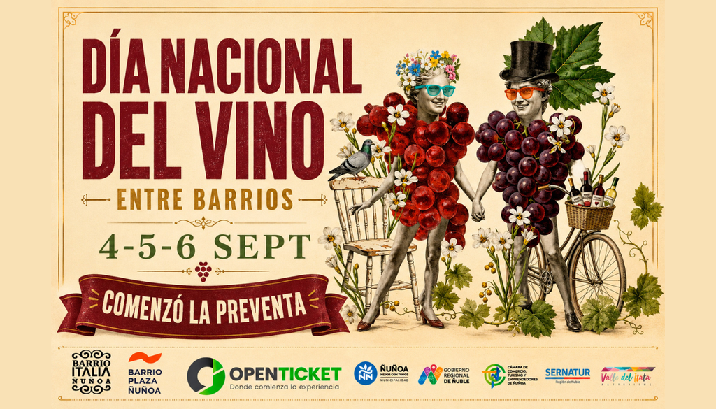 Este fin de semana se realizará una nueva edición de “Entre Barrios” en Ñuñoa. Crédito: @barrioitalia.nunoa.