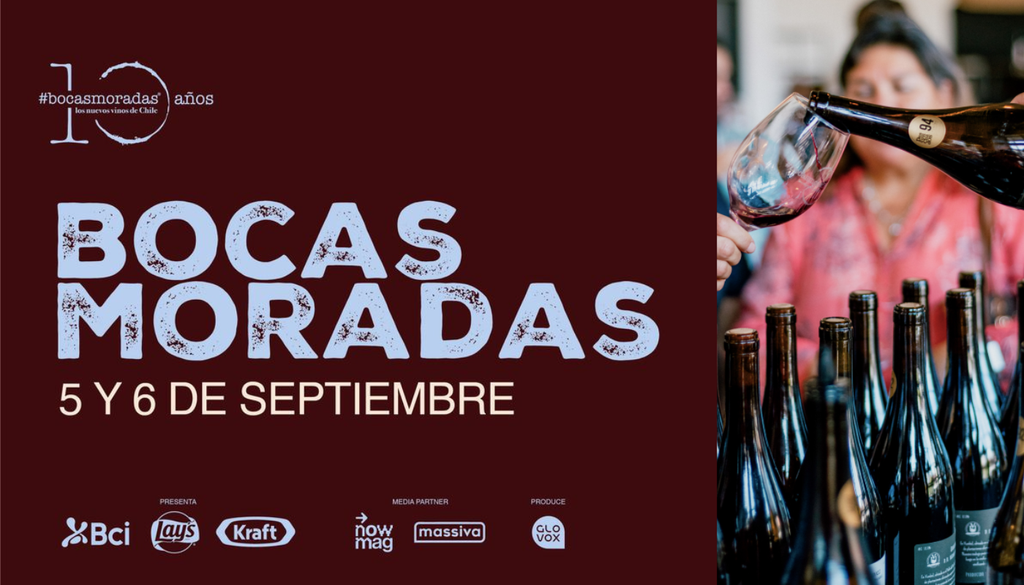 Este fin de semana se celebran los 10 años de la feria Bocas Moradas. Crédito: bocasmoradas.cl.