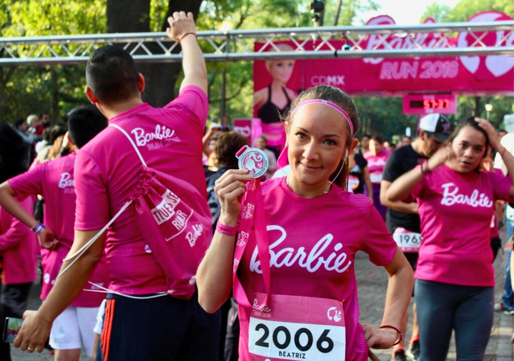 Barbie Run, Santiago 2025. Barbie Run, Santiago 2025.