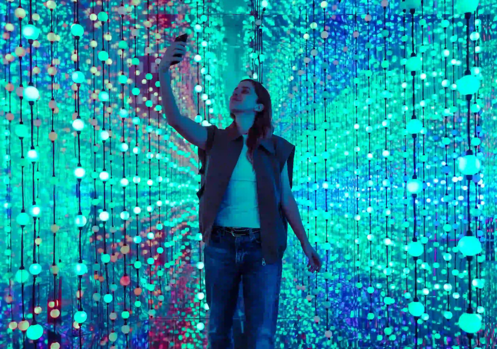 Dopamine Land es una exhibición interactiva diseñada para estimular la liberación de la hormona de la felicidad. Crédito: Dopamine Land.