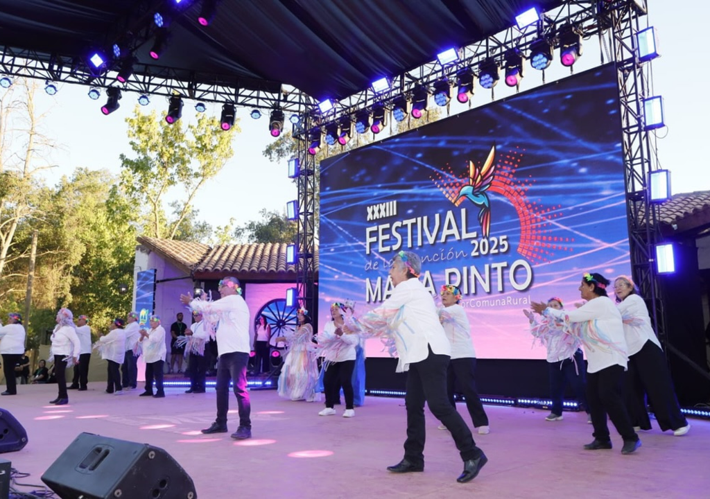 Del 5 al 7 de febrero se realizará la 34ª versión del Festival de la Canción de María Pinto. Crédito: Municipalidad de María Pinto.